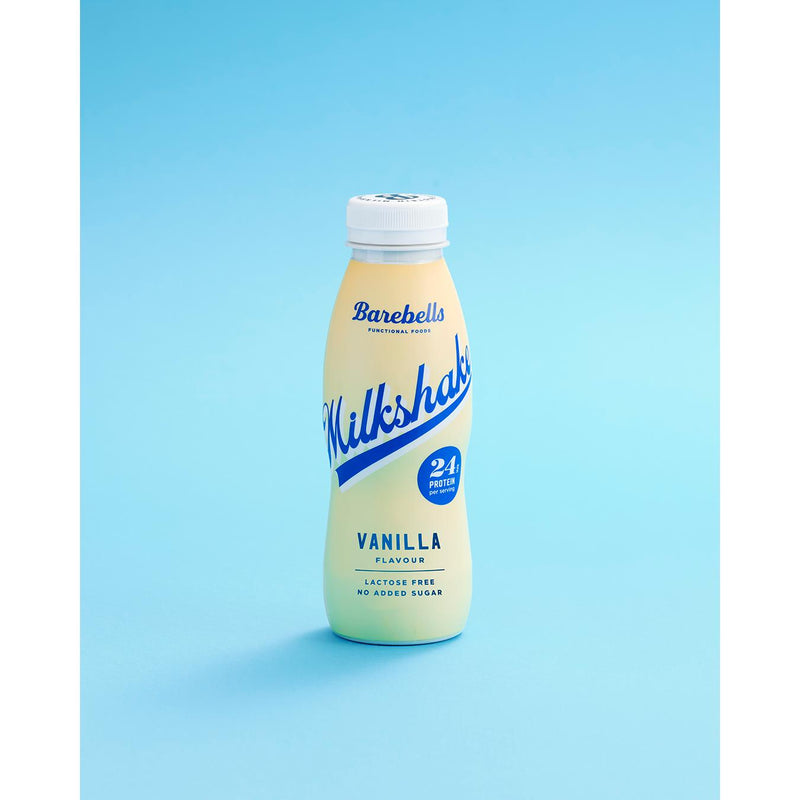 Barebells vanilla protein milkshake 330ml, UK version