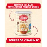 Cerelac wheat infant cereal with milk 1kg (British brand)