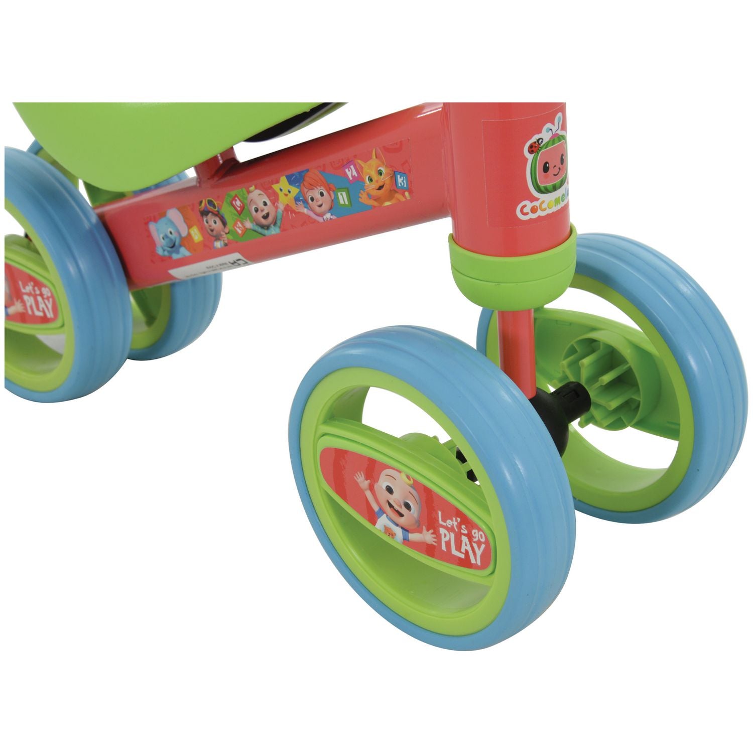 CoComelon Bobble Ride On toddler balance bike (British brand)