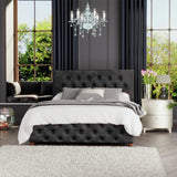 LLB ottoman bed black small double, UK version