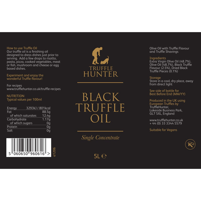 TruffleHunter Black Truffle Oil Single Concentrate 5L