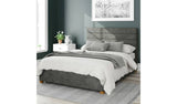 Aspire Kelly Ottoman bedframe Granite Superking - British product