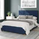 Aspire Ottoman Bedframe Navy Superking - British product