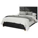 Aspire Double Ottoman Bedframe in Charcoal - British product