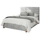 Aspire Ottoman Bedframe Silver Double - British product