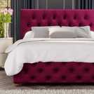 LLB Ottoman Bedframe Berry Superking, UK version