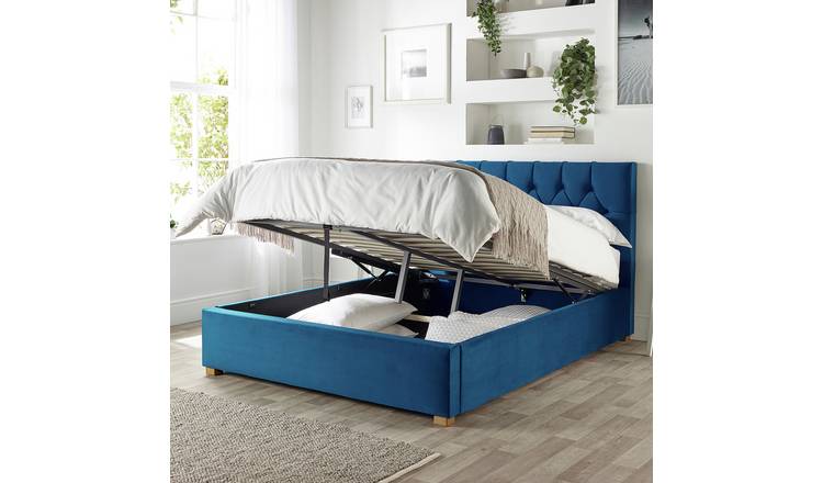 CL Boutique Superking Ottoman Bedframe Navy - British product