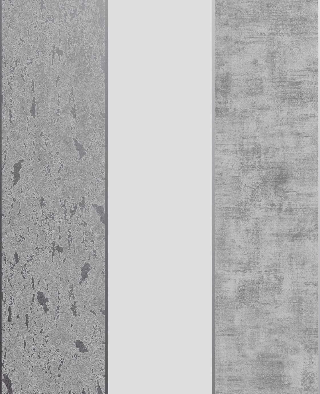 Superfresco Milan Stripe Silver wallpaper 52cm x 10m roll (British brand)