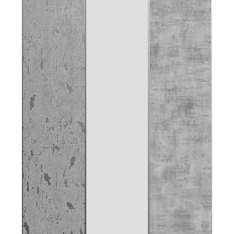 Superfresco Milan Stripe Silver wallpaper 52cm x 10m roll (British brand)