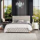 LLB Ottoman Bedframe in Pearl, Superking size, UK version