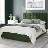 Aspire Ottoman Bedframe Forest Green Kingsize - British product