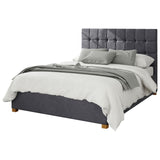 Aspire Sinatra Velvet Double Ottoman Bed Frame - British product
