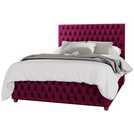 LLB Ottoman Bed Frame Berry Double, UK version
