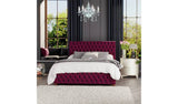 LLB Ottoman Bedframe in Berry Kingsize, UK version