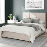 Aspire Double Ottoman Bed Frame in Natural - British product