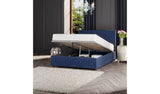 LLB Ottoman bedframe in Navy for Superking size, UK version