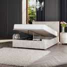 LLB ottoman bed frame in Pearl, Superking size, UK version