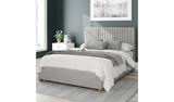 Aspire Ottoman Bedframe Light Silver Superking - British product