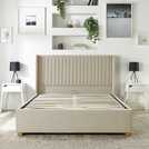 CL Soho Ottoman bedframe Natural Kingsize - British product