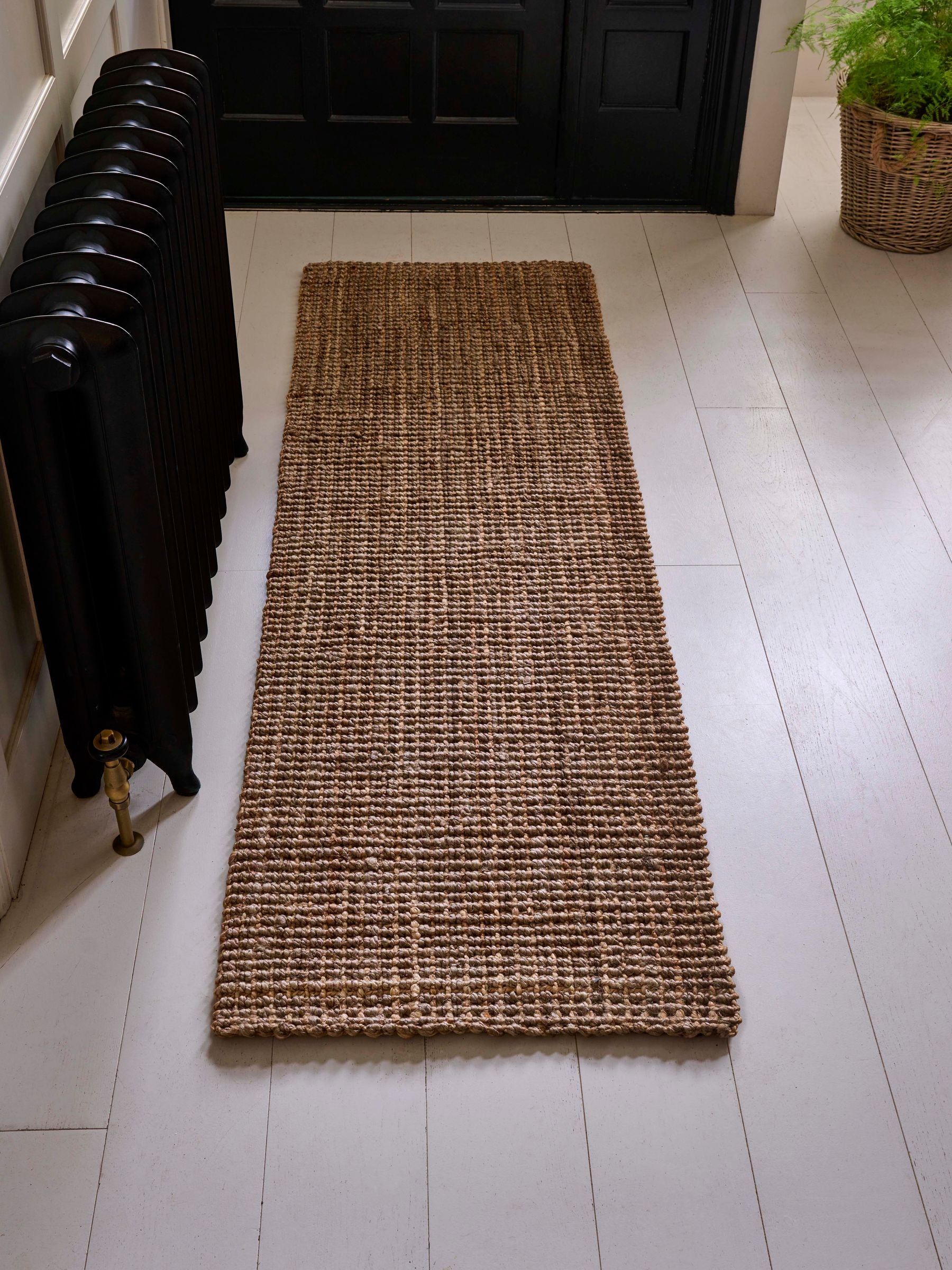 Laura Ashley hand woven jute runner natural gold, UK version
