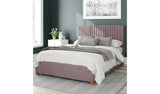 Aspire Ottoman Bedframe Blush Kingsize - British product