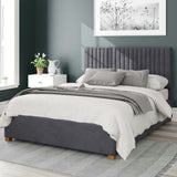 Aspire Grant ottoman bedframe steel kingsize - British product