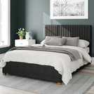 Aspire Grant Ottoman Bedframe in Ebony Kingsize - British product