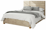 Aspire Kelly Ottoman Bedframe in beige kingsize - British product