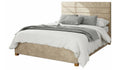 Aspire Kelly Leinen Kingsize Ottoman Bettgestell - Beige