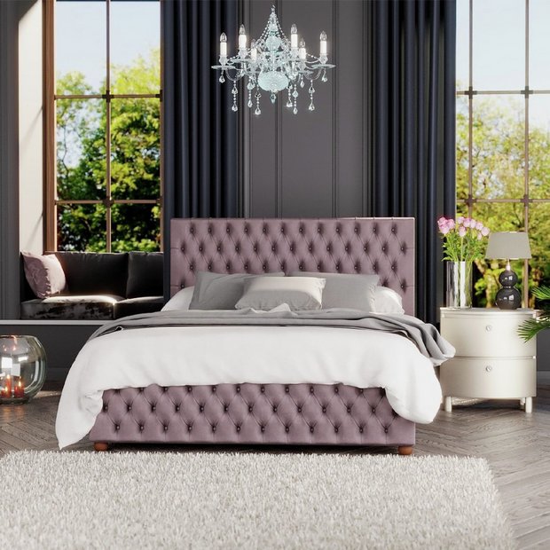 LLB Ottoman Bedframe Blush Kingsize, UK version