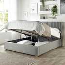 CL Soho kingsize ottoman bedframe in grey - British product