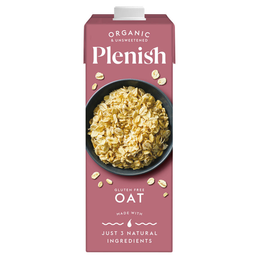 Plenish Organic Oat Dairy Alternative Long Life Drink GOODS ASDA   