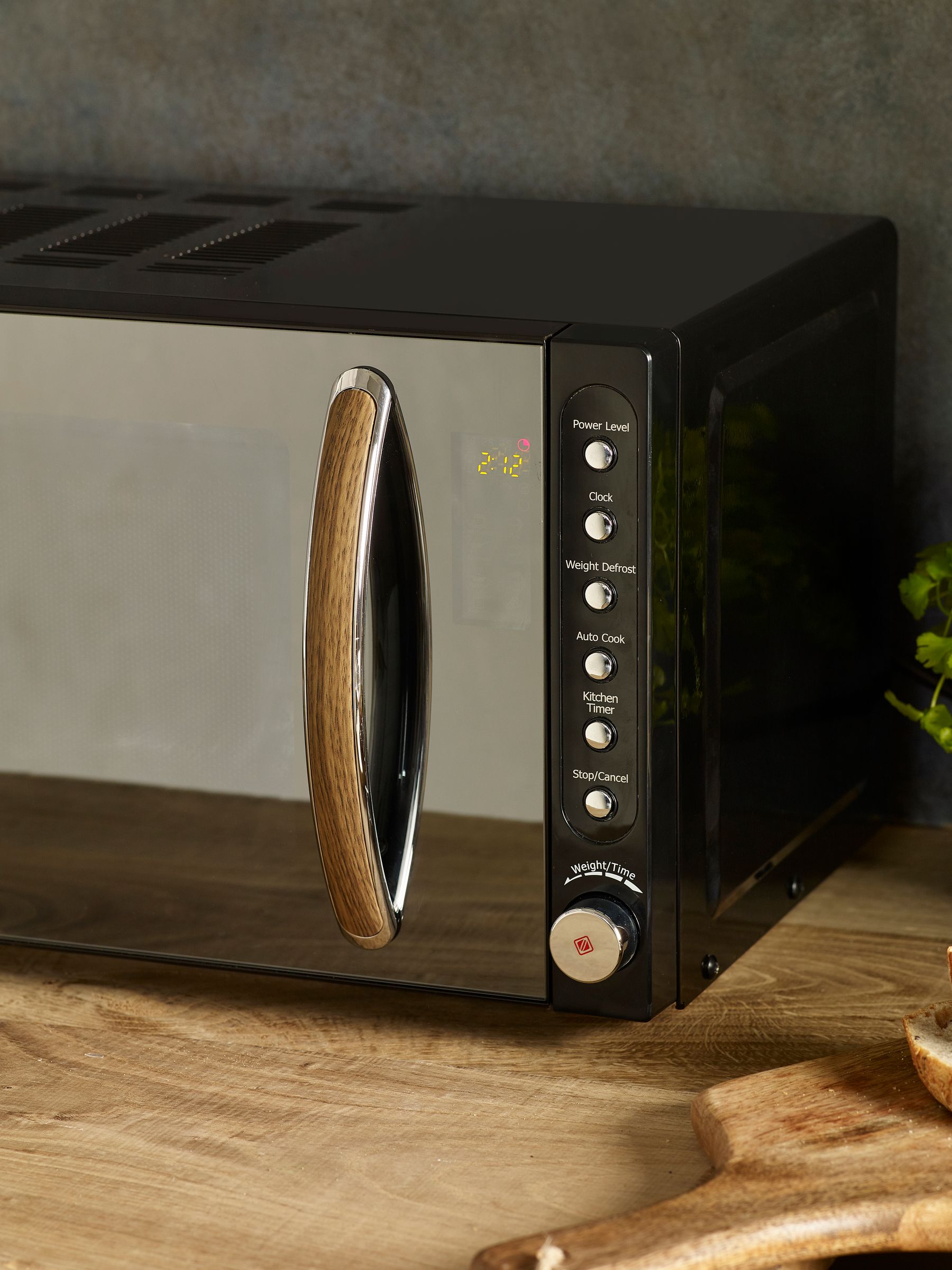 Bronx black microwave oven 20L - British product