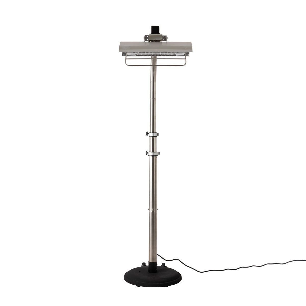 FireSense Stainless Steel 2.3m (93") Telescoping Offset Pole Mounted Infrared Patio Heater GOODS Costco UK