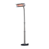 FireSense Stainless Steel 2.3m (93") Telescoping Offset Pole Mounted Infrared Patio Heater GOODS Costco UK