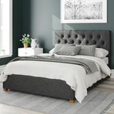 Aspire Double Ottoman Bedframe Charcoal - British product