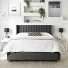 CL Soho Double Ottoman Bedframe Charcoal - British product