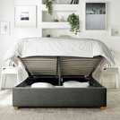 CL Soho Double Ottoman Bedframe Charcoal - British product