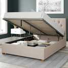Aspire Ottoman Bedframe in Natural Double size - British product