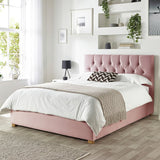 CL Boutique Ottoman Bedframe in Blush Superking size - British product