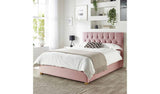 CL Boutique Ottoman Bedframe in Blush Superking size - British product