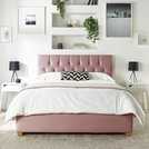 CL Boutique Ottoman Bedframe in Blush Superking size - British product