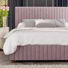 LLB Ottoman Bedframe Blush Double, UK version