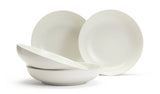 Habitat 4 Piece Stoneware Pasta Bowls - Matte White GOODS Argos