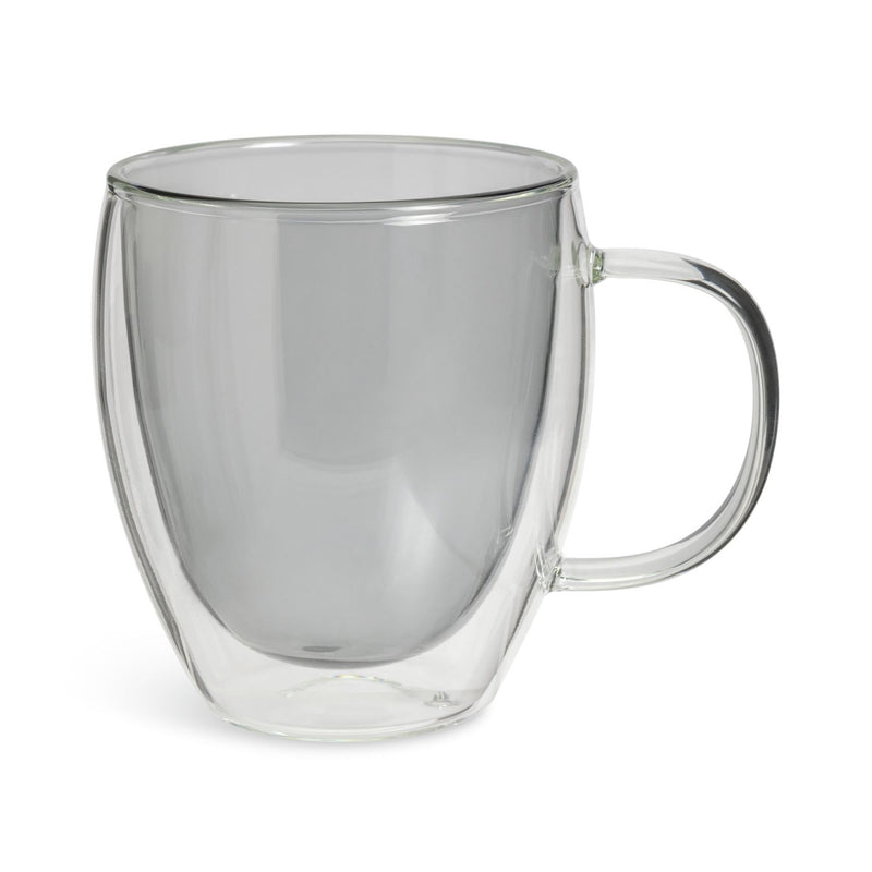 Habitat grey double walled coffee cups set of 2 270ml, UK version