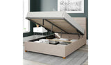 Kingsize Ottoman Bedframe in Natural - British product
