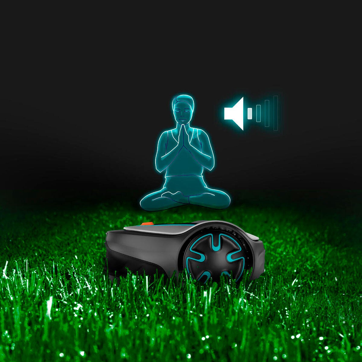 Gardena Sileno Minimo robotic lawn mower 250m², imported from the UK