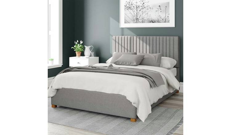 Aspire Ottoman Bed Frame Grey Kingsize - British product