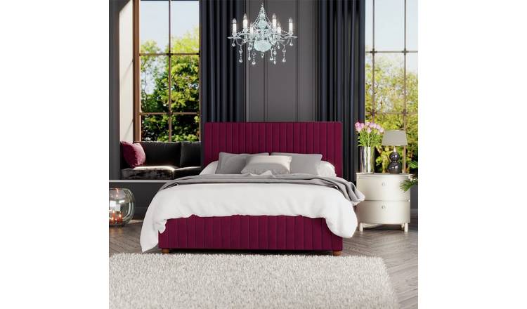 LLB ottoman bedframe berry small double, UK version