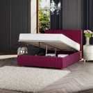 LLB ottoman bedframe berry small double, UK version